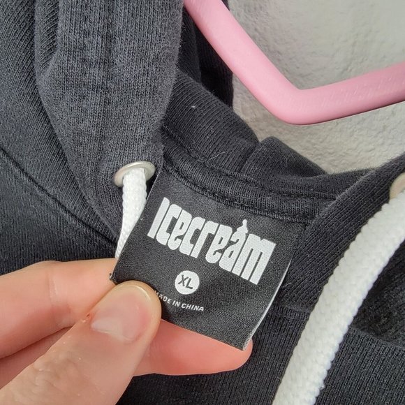 Ice Cream Way Hoodie Popsicle Mens XL Way BBC Bomb Pop Black Pharrell Black - Picture 3 of 5